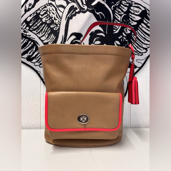 Coach Handbags - Coach Legacy Archival Two-Tone Bucket Bag
